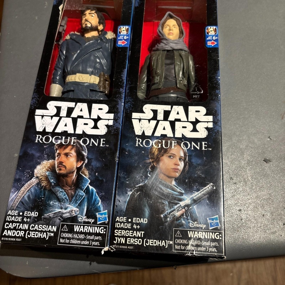 Hasbro Multicolor Star Wars Rogue One Action Figures For Ages 4+ Lot Of 2
